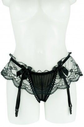 Пояс для чулок, черный