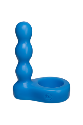 Насадка для подвійного проникнення Doc Johnson The Double Dip 2 Blue, для пеніса або іграшки
