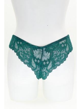 Lace Women's Thongs Coeur Joie 1923, Green Color
