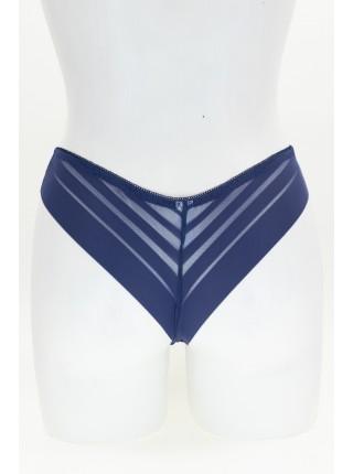 Lace Women's Panties String Coeur Joie 1873, Blue Color