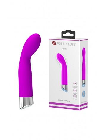 Mini Vibrator Pretty Love John Purple for Point Stimulation G