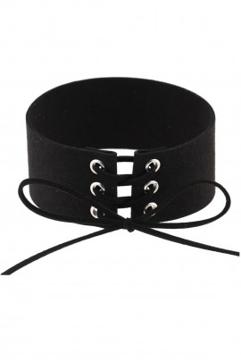 Wide strap on the neck