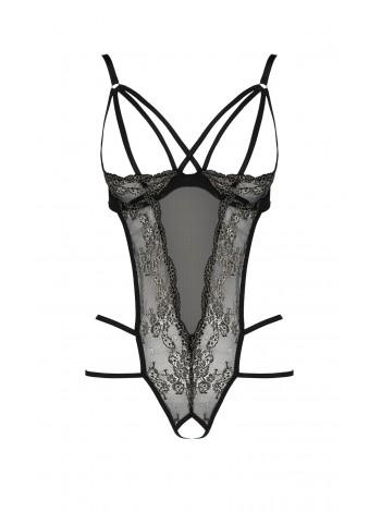 Body Monokini with open breasts Valery Body Black L / XL - Passion Exclusive
