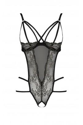 Body Monokini with open breasts Valery Body Black S / M - Passion Exclusive