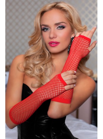 Red gloves - Mesh