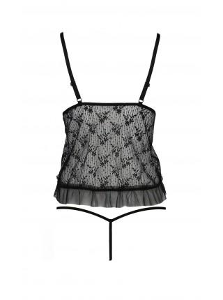 Body Monokini with open breasts Justina Body Black L / XL Passion