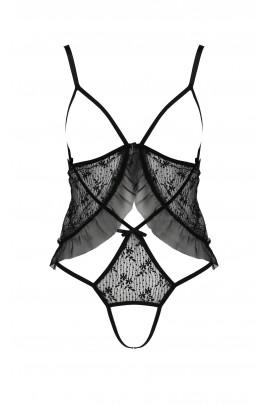 Body Monokini with Open Breast Justina Body Black S / M - Passion