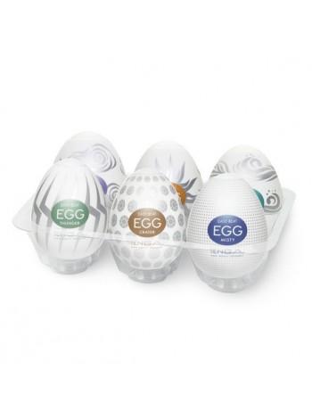 Набор яиц-мастурбаторов Tenga Egg Hard Boild Pack, 6 шт