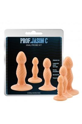 Butt plug set Prof. Jason C Anal Probe Kit Penis