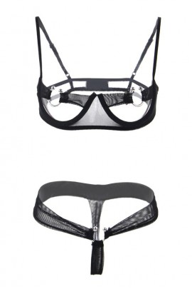 Черное эротическое белье