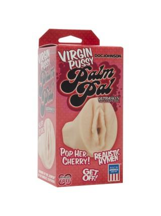 Мастурбатор-вагіна незайманої Doc Johnson Virgin Pussy Palm Pal - ULTRASKYN
