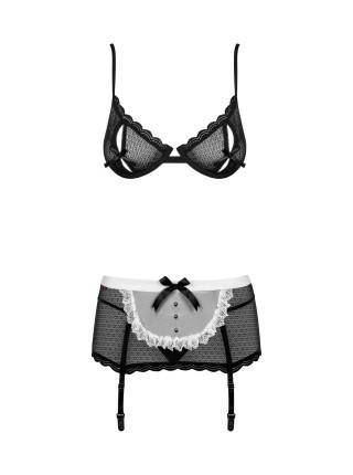 Maidme Maid Maid Set Black Obsessive L/XL