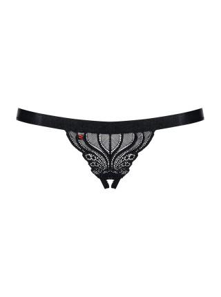 Thong 828-THC-1 Black Obsessive L/XL