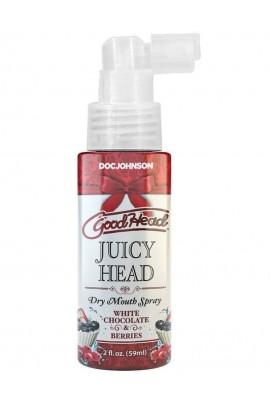 Зволожувальний спрей оральний Doc Johnson GoodHead – Juicy Head - White Chocolate and Berries 59мл