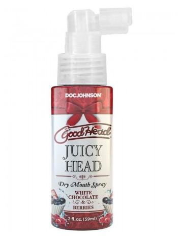 Увлажняющий оральный спрей Doc Johnson GoodHead – Juicy Head - White Chocolate and Berries 59мл