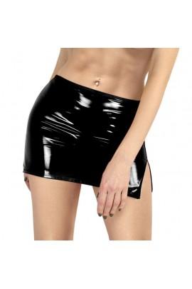 Сексуальна вінілова спідниця Art of Sex - Stella, розмір XS-M, колір чорний