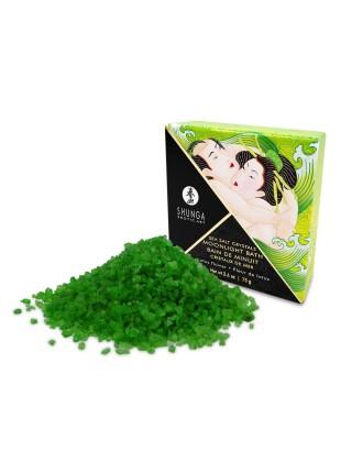 Натуральна сіль для ванни Shunga Moonlight Bath - Lotus Flower сіль Мертвого моря, 75 г