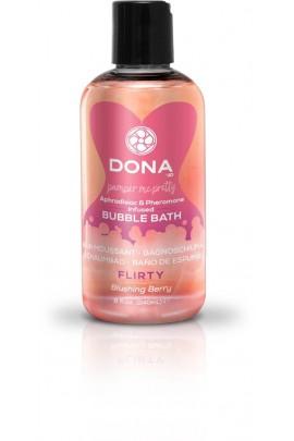 Пена для ванны Dona Bubble Bath - Flirty Blushing Berry с афродизиаками и феромонами