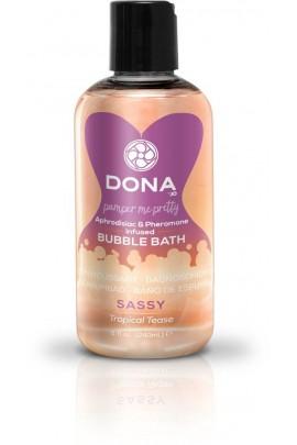 Пена для ванны Dona Bubble Bath Sassy Aroma Tropical Tease с афродизиаками и феромонами