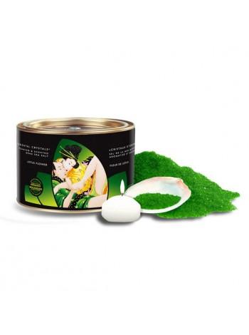 Соль Мертвого моря для ванны Shunga Oriental Crystals Bath Salts ORGANIC - Lotus Flower, 600 г