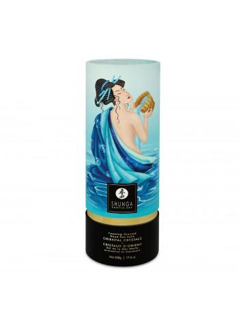 Пенящаяся соль для ванны Shunga Dead Sea salt Oriental Crystals — Ocean Temptations (500 г), соль Ме