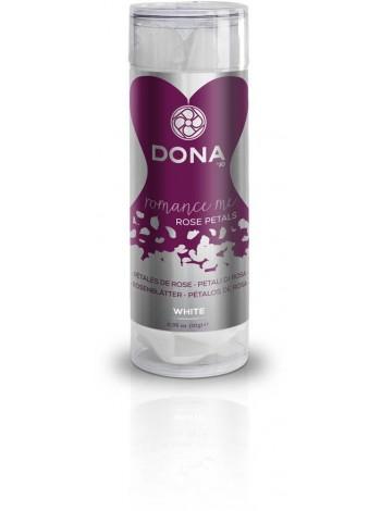 Декоративные многоразовые лепестки розы DONA Rose Petals, белый цвет