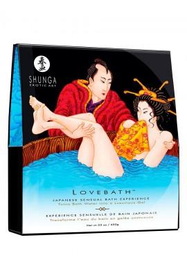 Гель для ванни Shunga LOVEBATH – Ocean temptations 650 г, робить воду ароматним желе зі SPA ефектом