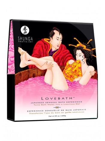 Гель для ванны Shunga LOVEBATH – Dragon Fruit 650 г, делает воду ароматным желе со SPA эффектом