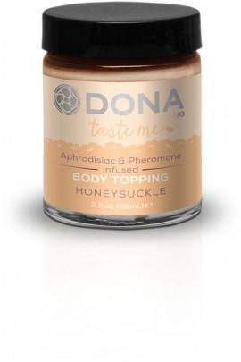 Карамель для тела DONA Body Topping - HONEYSUCKLE