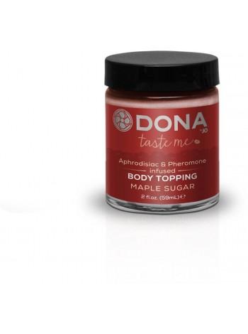 Карамель для тела DONA Body Topping - MAPLE SUGAR