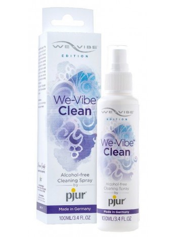 Антибактериальный спрей без спирта и ароматизаторов pjur We-Vibe Clean, 100мл