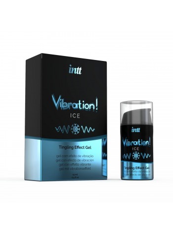 Liquid Vibrator-gel INTT VIBRATION ICE, 15ml