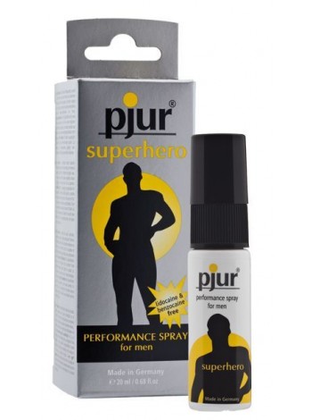 Спрей на натуральних компонентах для продовження статевого акту pjur Superhero Spray, 20 мл