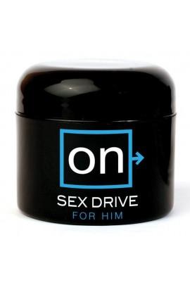 Крем для повышения либидо у мужчин Sensuva ON Sex Drive for Him натуральные экстракты, 50мл