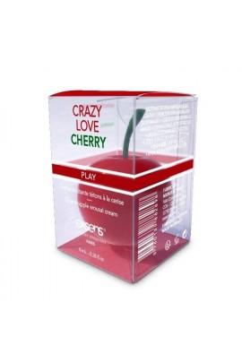 Возбуждающий съедобный крем для сосков EXSENS Crazy Love Cherry с жожоба и маслом Ши, 8мл