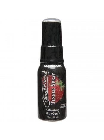 Spray for a blowjob with a stimulating effect of Doc Johnson Goodhead Tingle Spray - Strawberry, 29ml