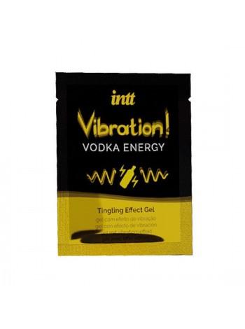 Жидкий вибратор-пробник Intt Vibration Vodka, 5мл