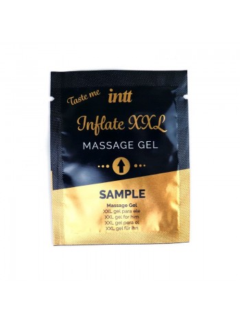 Cinnamon taste gel to stimulate member INTT INFLATE XXL (Probe), 2ml