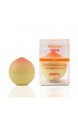 EXSENS Peachy Keen Nipple Stimulating Cream (8ml) with Jojoba and Shea Oil, Edible, Sugar Free