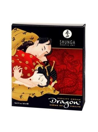 Стимулирующий крем для пар Shunga SHUNGA Dragon Cream с эффектами тепло-холод, покалывание, 60мл