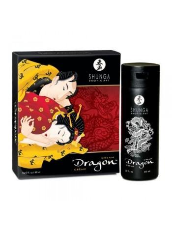Стимулюючий крем для пар Shunga SHUNGA Dragon Cream з ефектами тепло-холод, поколювання, 60мл