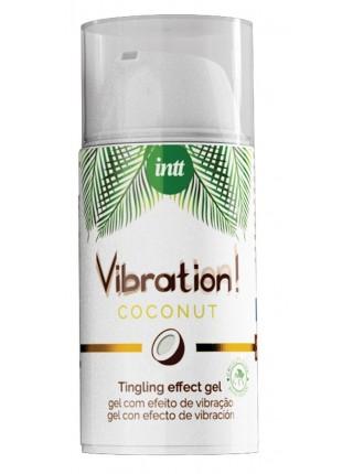 Рідкий вібратор Intt Vibration Coconut Vegan (15 мл)