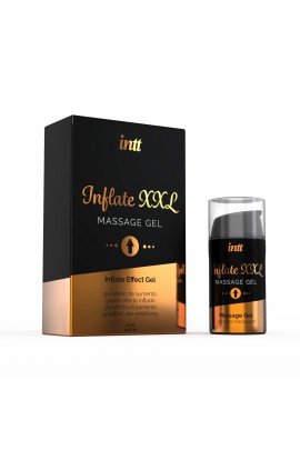 Возбуждающий гель со вкусом корицы для стимуляции члена Intt Inflate XXL, 15мл