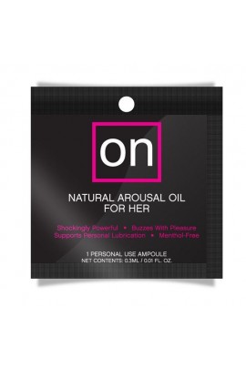Prober of exciting oil for women Sensuva - On Arousal Oil for Her Original, 0,3ml