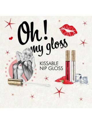 Набор блесков для сосков Bijoux Indiscrets Kissable Nip Gloss DUET (2х13 мл)