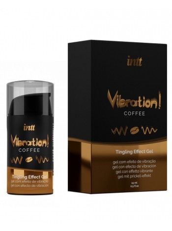 Рідкий вібратор Intt Vibration Coffee, 15мл