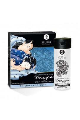 Стимулирующий крем для пар Shunga SHUNGA Dragon Cream SENSITIVE, 60мл
