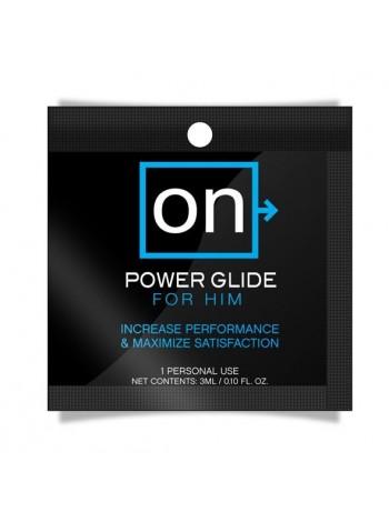 Prober of stimulating gel for men Sensuva - On Power Glide for Him, 3ml
