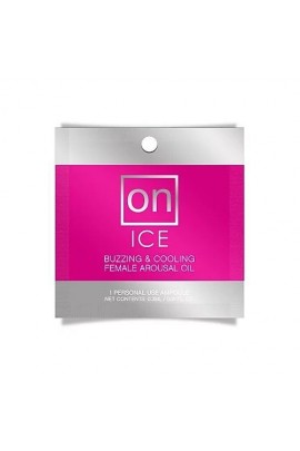 Пробник возбуждающего масла с охлаждением и вибрацией Sensuva - ON Arousal Oil for Her Ice, 0,3мл