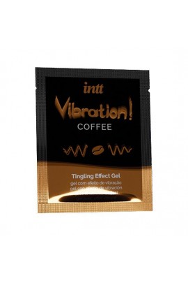 Пробник жидкого вибратора со вкусом кофе Intt Vibration Coffee, 5мл